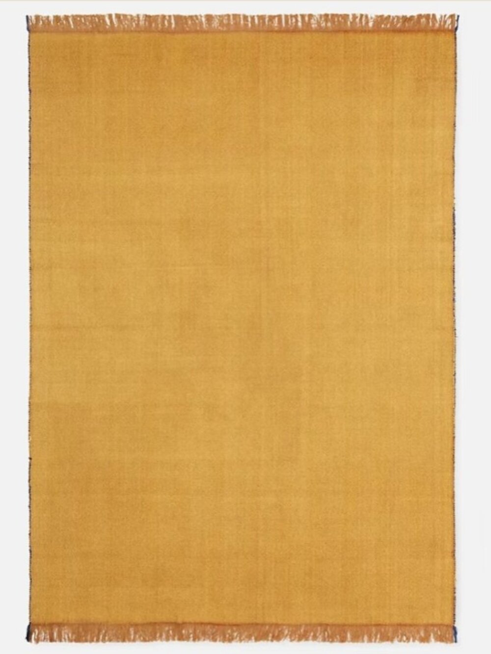 Ferm Mustard Herringbone Throw